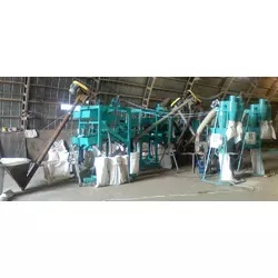 Оборудование для производства крупы и хлопьев из кукурузы УКР-2